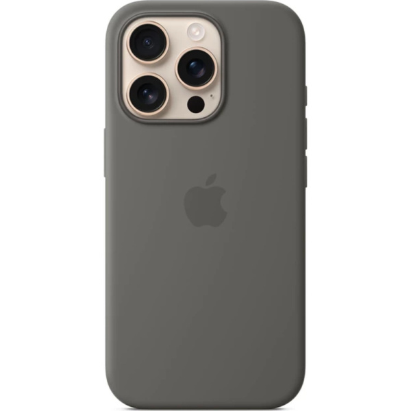 Чехол Apple для iPhone 16 Pro Silicone с MagSafe серый 4